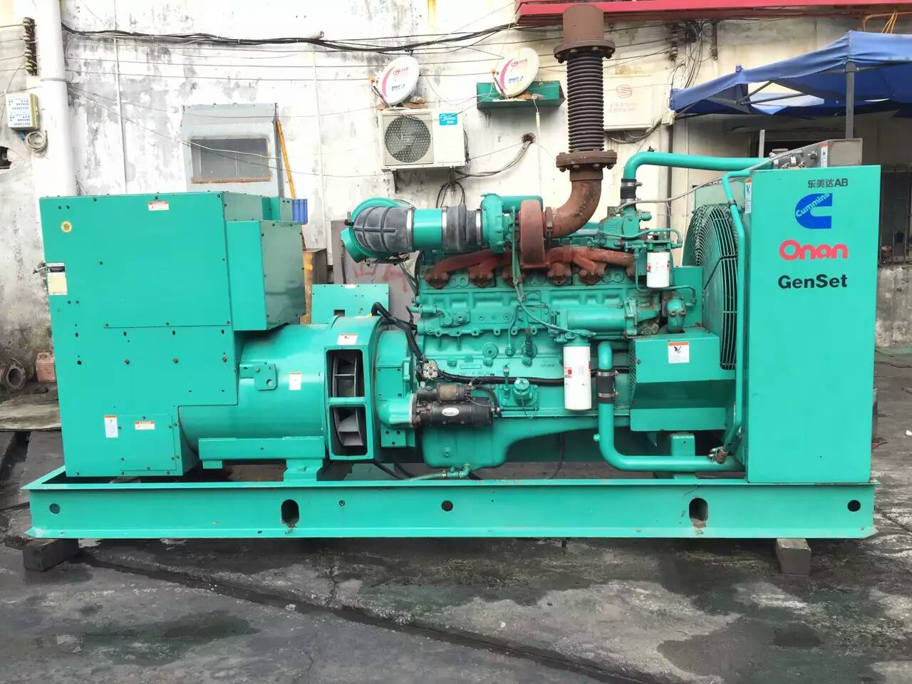 硚口租赁发电机-柴油发电机不正常冒烟的原因